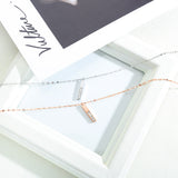 Simple Rectangular Stainless Steel Diamond-studded – Birthday Gifts — 2
