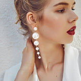 Exaggerated Big Earrings, Pearl Flowers, Ladies – Thoughtful Gifts — 10