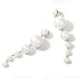 Exaggerated Big Earrings, Pearl Flowers, Ladies – Thoughtful Gifts — 7