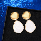 Retro Aimple Sequined Acrylic Earrings Foreign Trade – Useful Gifts — 1