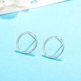 Triangle Rounded Square Earring Hollow Out – Jewelry Gift Ideas — 2