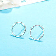 Triangle Rounded Square Earring Hollow Out – Jewelry Gift Ideas — 2
