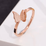 Japan And South Korea Simple Titanium Steel Ring – Gifts for Her — 5