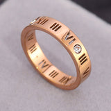 Japan And South Korea Simple Titanium Steel Ring – Gifts for Her — 3