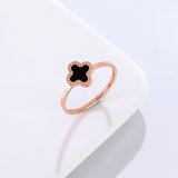 Japan And South Korea Simple Titanium Steel Ring – Gifts for Her — 9