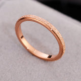 Japan And South Korea Simple Titanium Steel Ring – Gifts for Her — 8