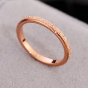 Japan And South Korea Simple Titanium Steel Ring – Gifts for Her — 8