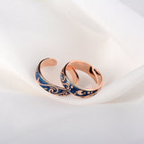 European and American Starry Couple Ring – Gifts for Couples — 3
