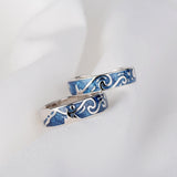 European and American Starry Couple Ring – Gifts for Couples — 5