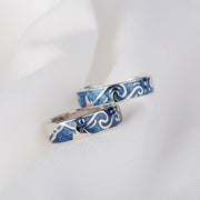 European and American Starry Couple Ring – Gifts for Couples — 5