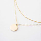 Amazon Hot Selling Personalized Double Necklace – Jewelry Gift Ideas — 4