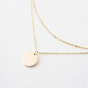 Amazon Hot Selling Personalized Double Necklace – Jewelry Gift Ideas — 4