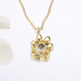 Dog Paw Projection S925 Silver Necklace – Jewelry Gift Ideas — 5
