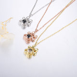 Dog Paw Projection S925 Silver Necklace – Jewelry Gift Ideas — 4