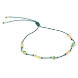 Bohemian Holiday Style Anklet Color Rice Bead Wax – Stylish Gifts — 10