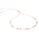 Bohemian Holiday Style Anklet Color Rice Bead Wax – Stylish Gifts — 14