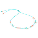 Bohemian Holiday Style Anklet Color Rice Bead Wax – Stylish Gifts — 3