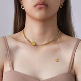 The Letter M Word Multiply Wears Necklace Female – Jewelry Gift Ideas — 2