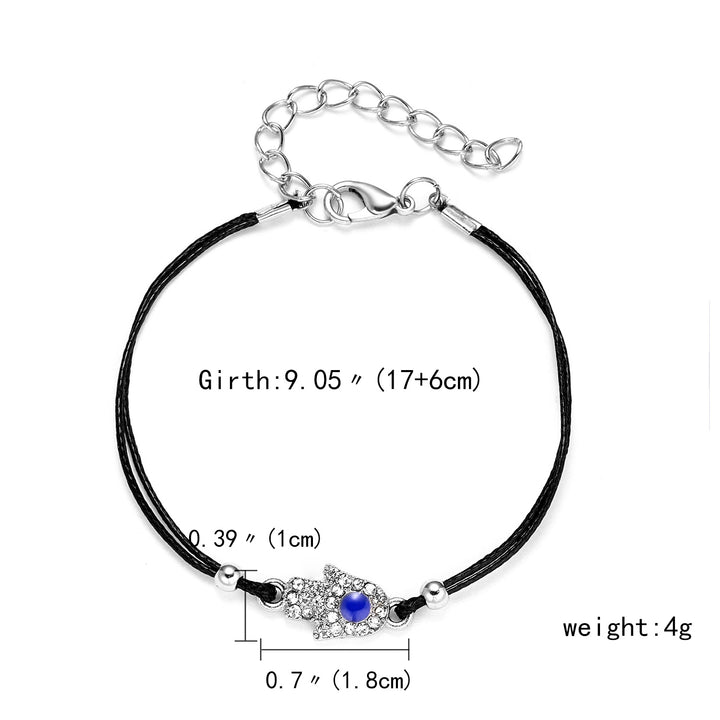 Handmade Lucky Black String Bracelet Evil Eye – Jewelry Gift Ideas — 1