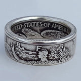 Antique Coin Morgan Silver Dollar Ring – Small Gift Ideas — 1