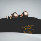 French Rose Gold Cufflinks Men's Business Casual – Gifts for Him — 4