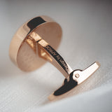 French Rose Gold Cufflinks Men's Business Casual – Gifts for Him — 3