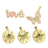 High-Grade Copper Micro-Inlaid Zircon Pendants – Stylish Gifts — 1