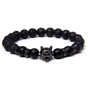 Natural Tiger's Eye Stone Bracelet With Jeweled – Jewelry Gift Ideas — 4