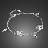 Pure Silver Radish Bracelet Simple Korean Version – Jewelry Gift Ideas — 3