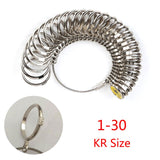 UK Size And US Size Finger Metal Ring Measuring Ring – Stylish Gifts — 2