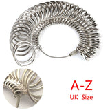 UK Size And US Size Finger Metal Ring Measuring Ring – Stylish Gifts — 4