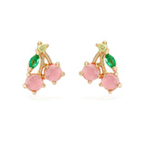 Lovely Tropical Fruit Earrings Female Diamond Earrings – Gifts for Her — 5