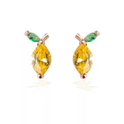 Lovely Tropical Fruit Earrings Female Diamond Earrings – Gifts for Her — 3