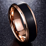 Two Tone Tungsten Steel Ring Men's Jewelry – Jewelry Gift Ideas — 4