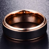 Two Tone Tungsten Steel Ring Men's Jewelry – Jewelry Gift Ideas — 3