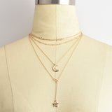 Fashion Personality Moon Five-Pointed Star – Jewelry Gift Ideas — 4