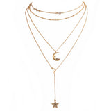 Fashion Personality Moon Five-Pointed Star – Jewelry Gift Ideas — 5