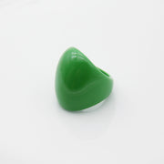 Geometric Transparent Acrylic Resin Ring – Holiday Gift Ideas — 2