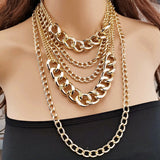 Exaggerated Multi-layer Tassel Handmade Chain – Jewelry Gift Ideas — 2