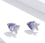Ephra Sterling Silver Happy Little Fish Earrings – Practical Gifts — 5
