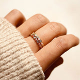 Gold-plated Devil's Eye Painted Oil Ring – Stylish Gifts — 7