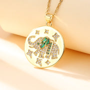 High-Grade Copper Micro-Inlaid Zircon Pendants – Stylish Gifts — 7