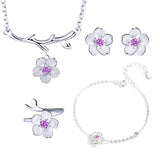 Four Sakura Bracelets Women's Simple Small Fresh – Gifts for Her — 4