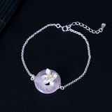 Silver Creative Ancient Style Flower Hand Decoration – Stylish Gifts — 3