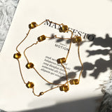 Jewel Style Colored Crystal Sweater Chain New Long – Stylish Gifts — 8