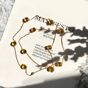 Jewel Style Colored Crystal Sweater Chain New Long – Stylish Gifts — 8