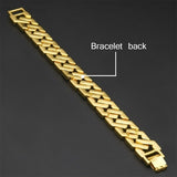Rhinestone Cuban Bracelet Mens Hip Hop Star – Jewelry Gift Ideas — 5