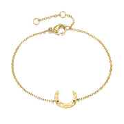 Creative Moon Shaped Bracelet Women's Gold Plated – Stylish Gifts — 4