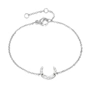 Creative Moon Shaped Bracelet Women's Gold Plated – Stylish Gifts — 1