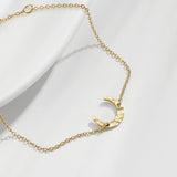 Creative Moon Shaped Bracelet Women's Gold Plated – Stylish Gifts — 2